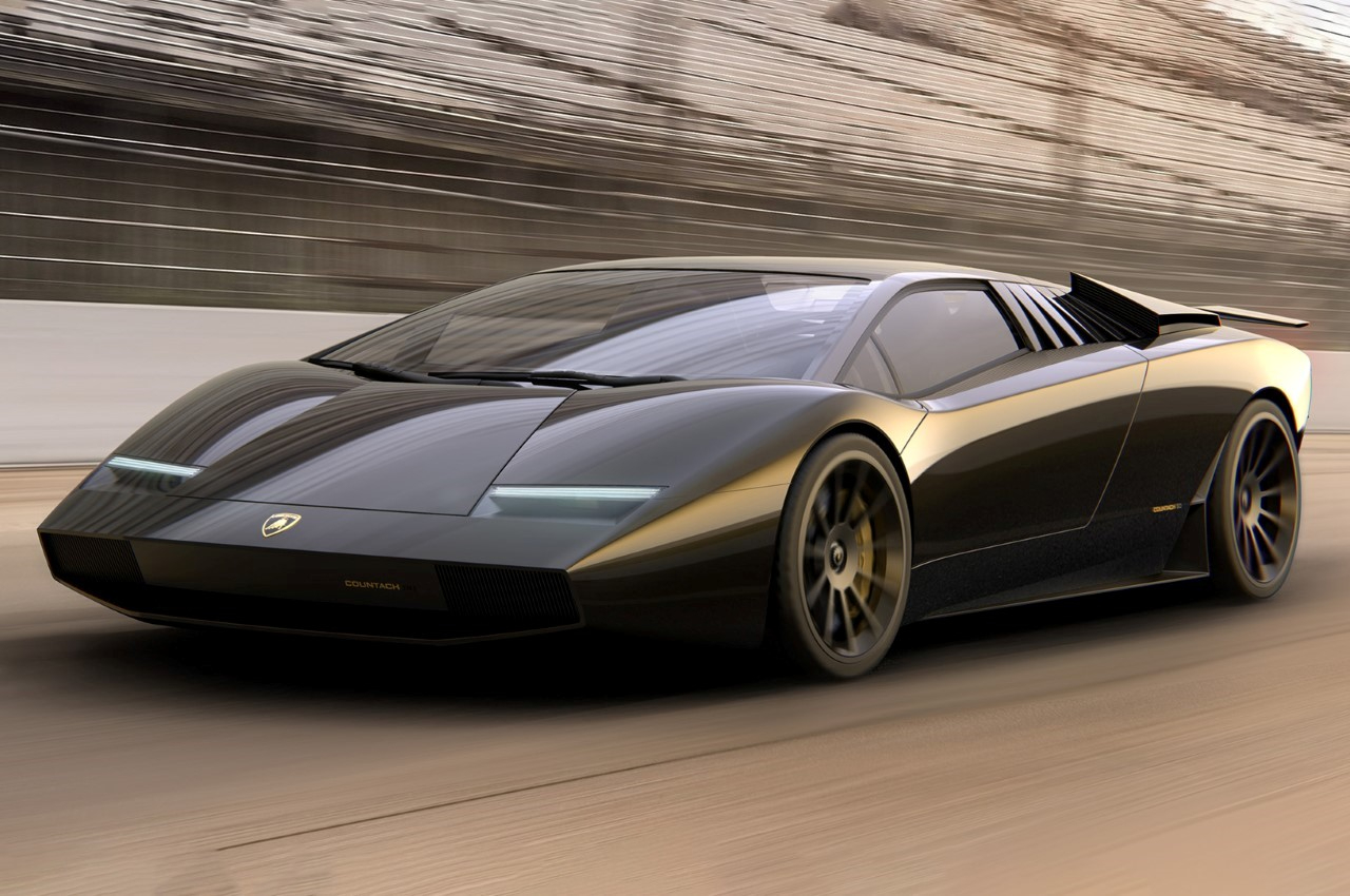 Подробнее о "Современный дизайн-концепт  Lamborghini Countach"