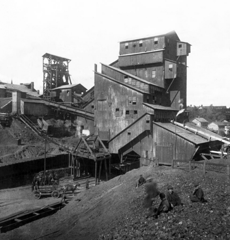 Scranton Pennsylvania Coal Mining - c 1905 by International  Images.png