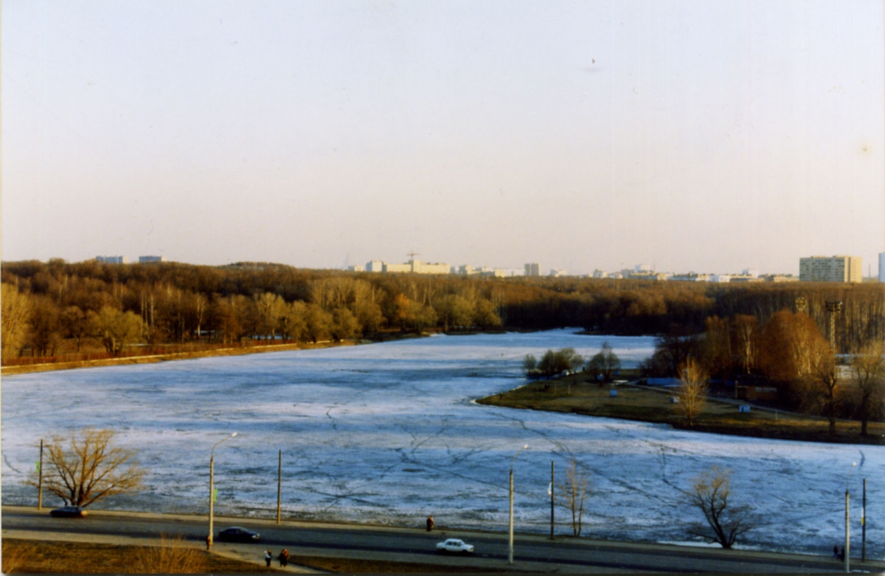 1460314 Вид на Большой Садовый пруд у Плотины из 1-го Новомихалковского проезда, дом №2.jpg