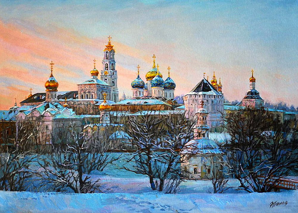 Храмы россии в картинах эдуарда панова